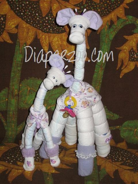 Diaper Giraffes