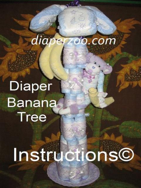 Diaper Banana Tree
