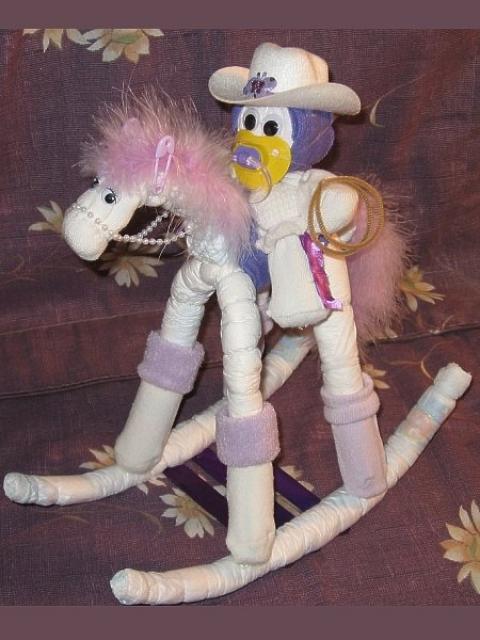 Diaper Rocking Horse