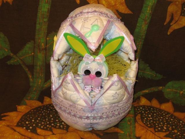 Diaper Easter Egg