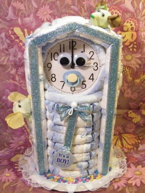 Diaper Clock & Mouse